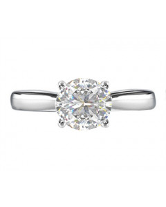 0.33CT I2/I Round Diamond Solitaire Ring