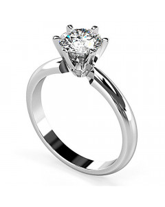 1.01CT I1/J Round Diamond Solitaire Ring