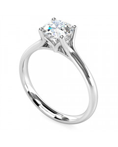 0.40ct I1/D Round Diamond Engagement Ring