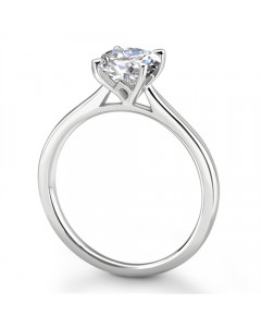 0.80ct I1/E Round Diamond Engagement Ring