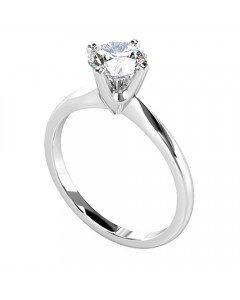 1.00ct I1/J Round Diamond Engagement Ring