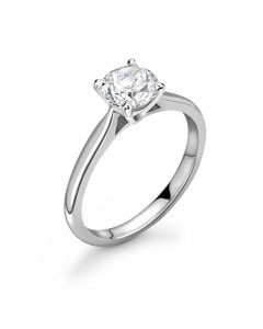 0.83ct I1/G Round Diamond Engagement Ring