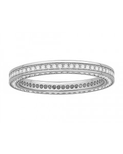 0.60CT VS/EF Round Diamond Full Eternity Ring