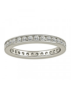 1.03CT VS/EF Round Diamond Full Eternity Ring