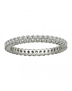 0.50CT VS/EF Elegant Round Diamond Full Eternity Ring