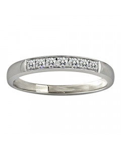 0.15CT VS/EF Round Diamond Eternity Ring