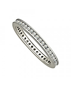 0.50ct VS/EF 2.5mm Elegant Round Diamond Full Eternity Ring