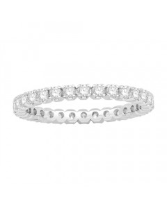 0.75ct VS/EF Elegant Round Diamond Full Eternity Ring