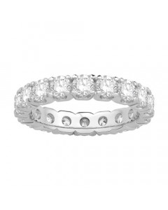 2.50ct VS/EF Elegant Round Diamond Full Eternity Ring