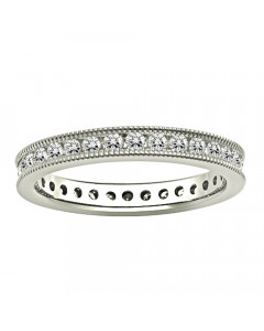 0.50CT VS/EF Round Diamond Eternity Ring