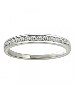 0.22ct VS/EF Round Diamond Eternity Ring