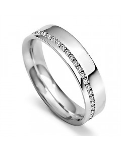 0.50ct SI/F Diamond Wedding Ring