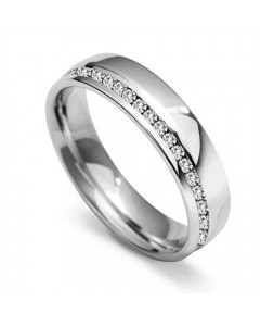 0.45CT VS/FG Round Diamond Wedding Ring